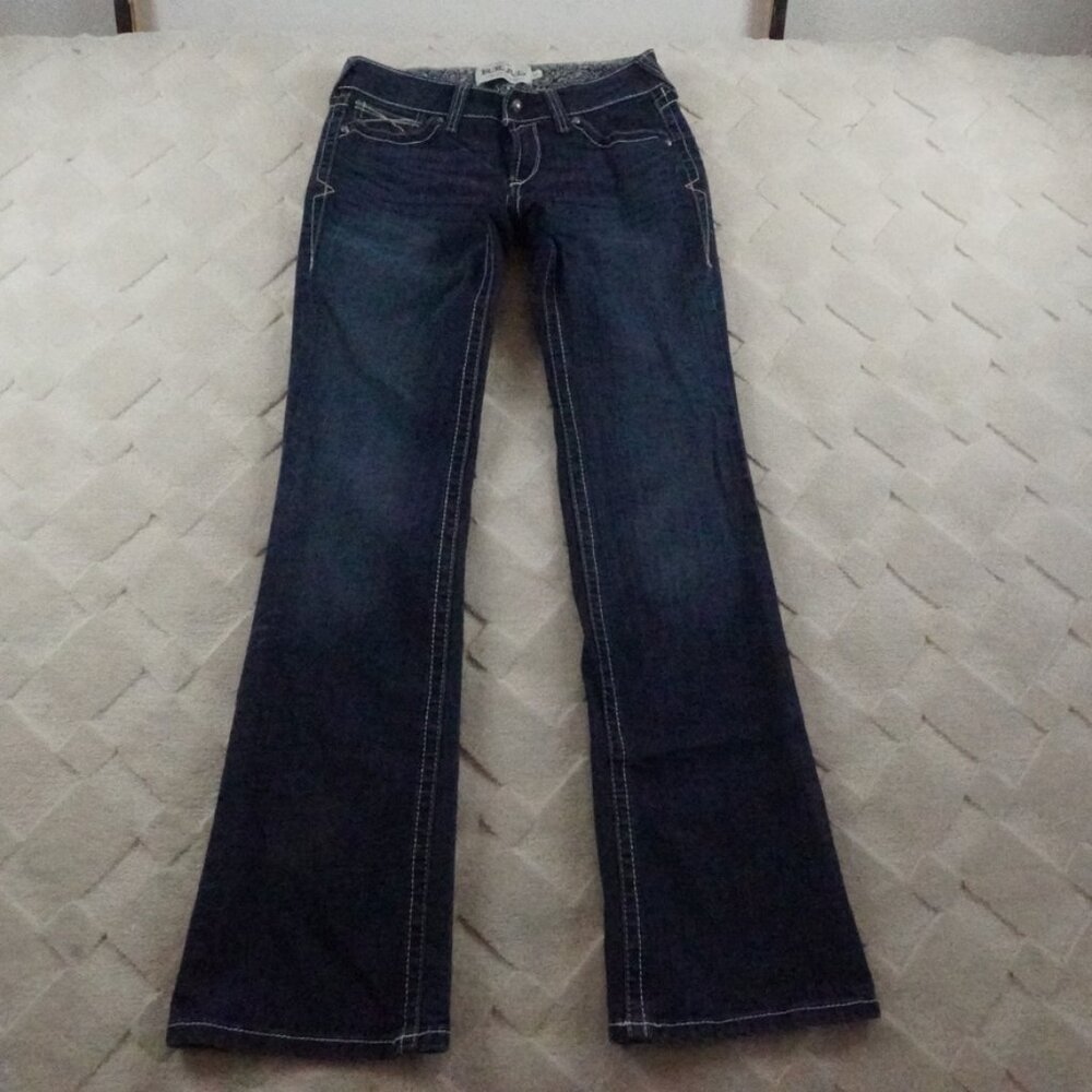 Ariat Dark Indigo Bootcut Jeans with Contrast Stitching